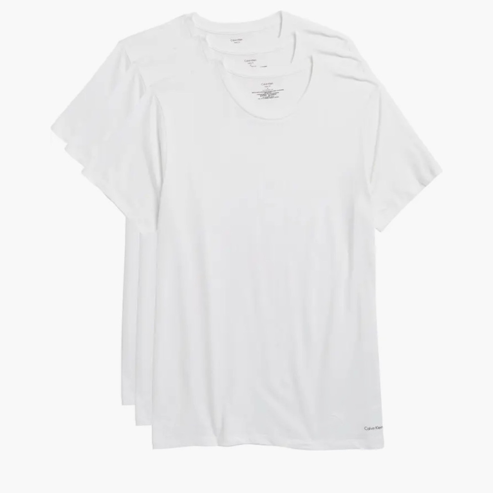 Calvin Klein Men's Cotton Classics 3-Pack Undershirts